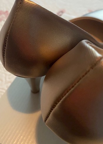 Bilener Kahverengi Rugan Stiletto - Görsel 2