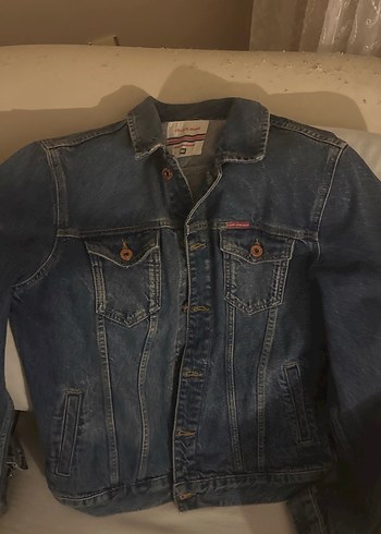 Kadın Koyu Mavi Denim Ceket - Görsel 3