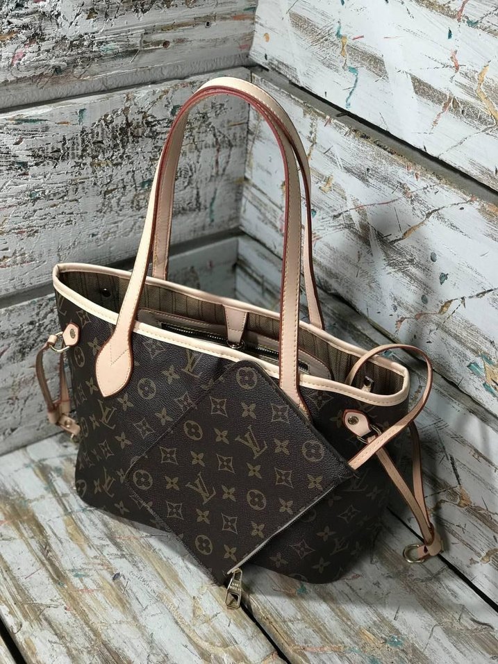 Kahverengi Deri Tokalı Bohem Kadın Çantası - Görsel 2