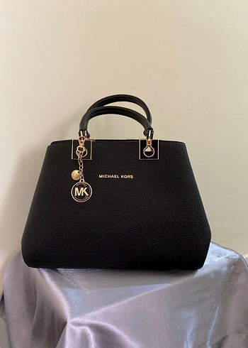 Michael Kors Siyah Deri Kadın Çanta - Görsel 2