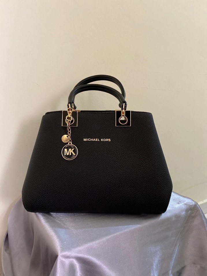 Michael Kors Siyah Deri Kadın Çanta - Görsel 2