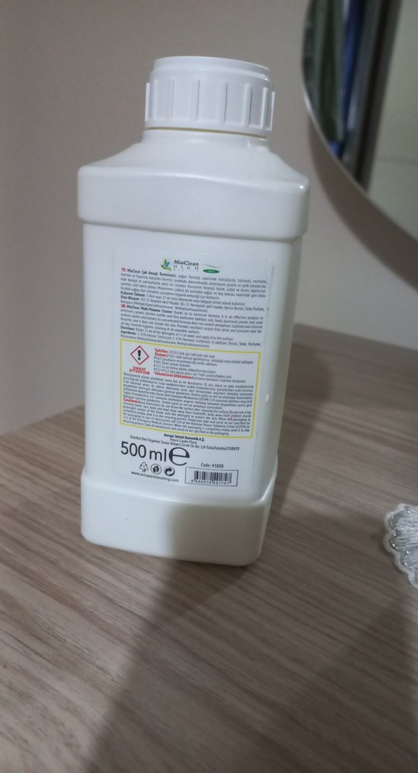 MioClean Çok Amaçlı Temizleyici - Görsel 2