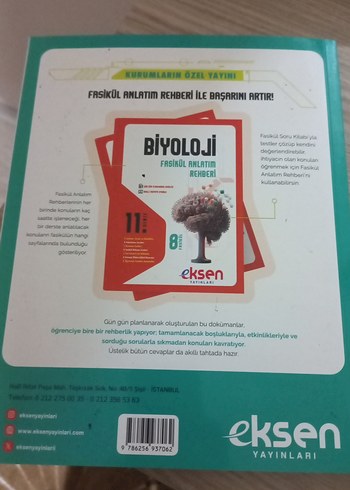 Biyoloji Fasikül Soru Kitabı 11. Sınıf - Görsel 2