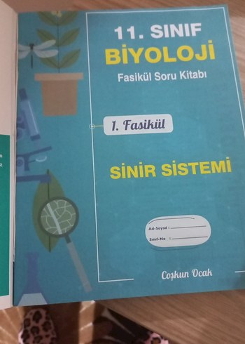 Biyoloji Fasikül Soru Kitabı 11. Sınıf - Görsel 3