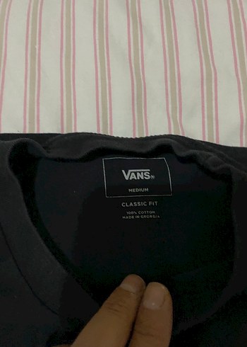 Vans Siyah Erkek M beden Orjinal Tshirt - Görsel 3