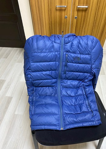 The North Face 550 fıll kapşonlu kaz tüyü mont M beden - Görsel 3