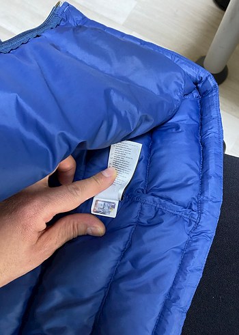 The North Face 550 fıll kapşonlu kaz tüyü mont M beden - Görsel 5