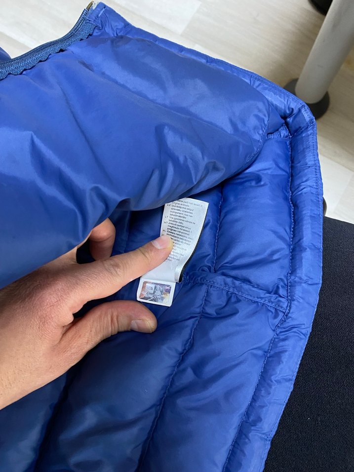 The North Face 550 fıll kapşonlu kaz tüyü mont M beden - Görsel 5