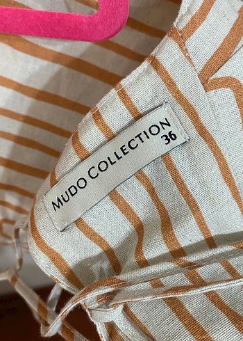 Bej Zebra Desenli Kısa Kadın Şort Takım - Görsel 5