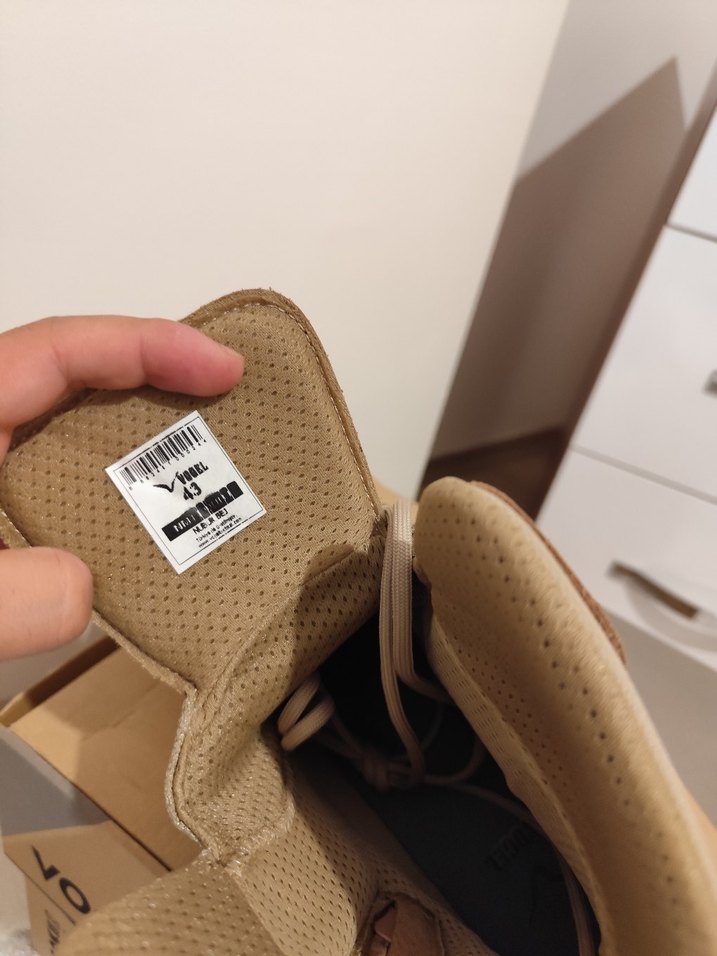 vogel çöl rengi fermuarlı bot - Görsel 3