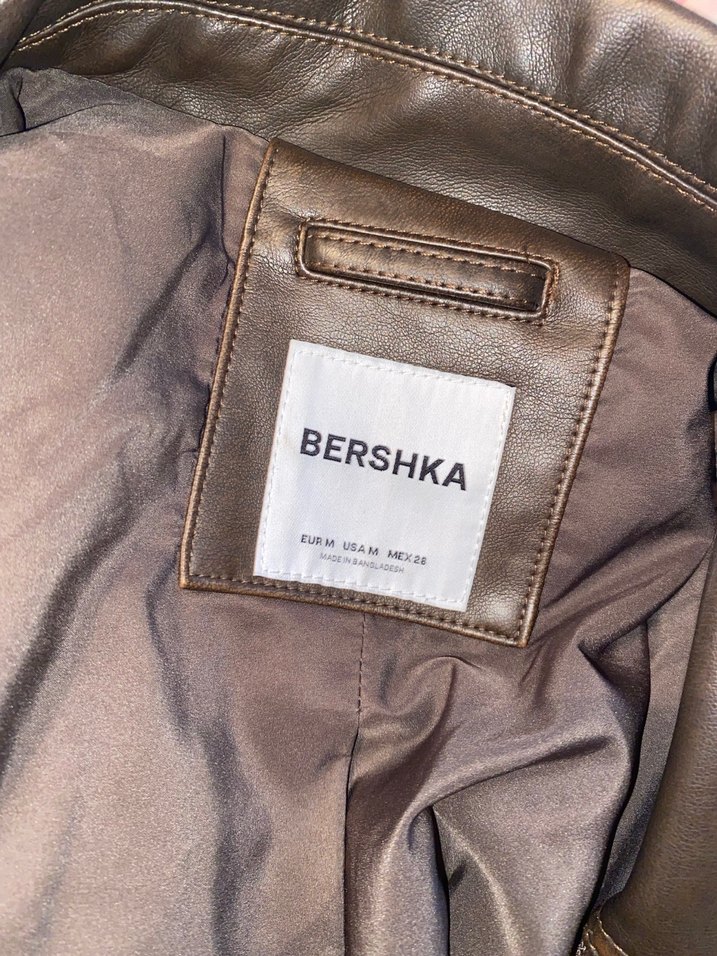 Kadın kahverengi Ceket - Görsel 3