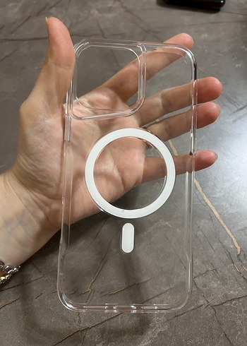 Şeffaf Orijinal İPhone 16 pro maxTelefon Kılıfı - Görsel 3