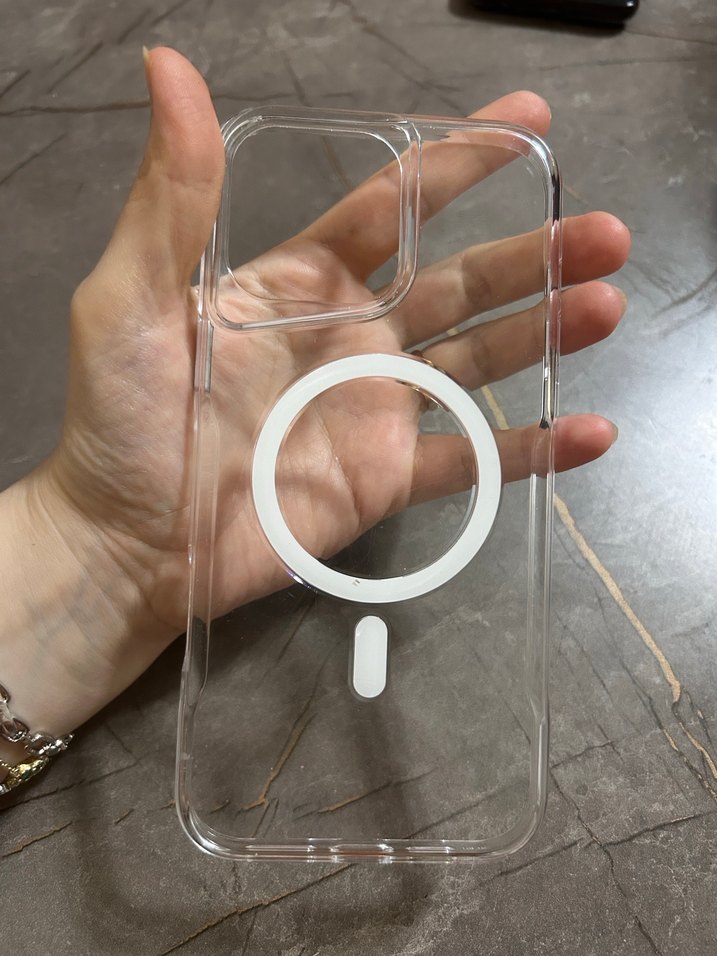 Şeffaf Orijinal İPhone 16 pro maxTelefon Kılıfı - Görsel 3