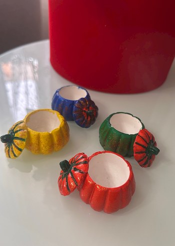 Renkli Mini Kabak sunumlar - Görsel 2