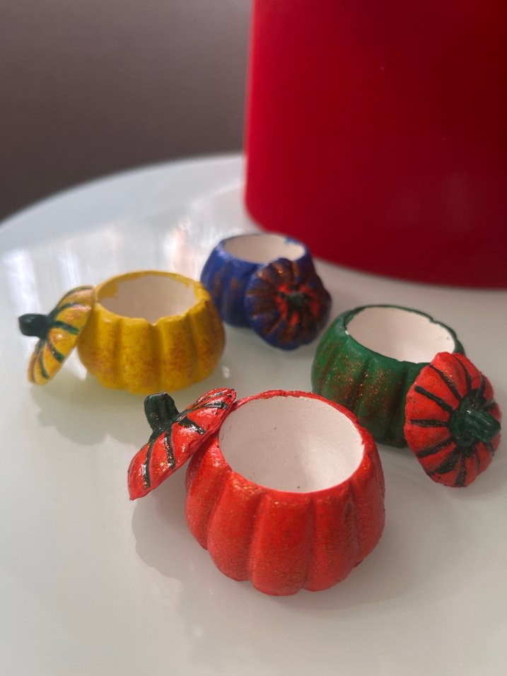 Renkli Mini Kabak sunumlar - Görsel 3