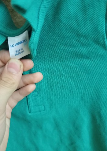 Turkuaz Bebek Uzun Kollu Balıkçı Yaka Body - Görsel 2