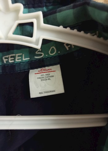 Erkek Çocuk Turkuaz Ekose Uzun Kollu Gömlek - Görsel 5