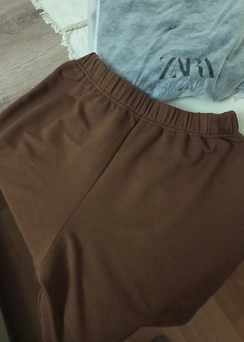 Kadın Kahverengi Rahat Kesim Sweatpant - Görsel 4