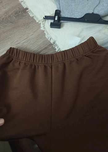 Kadın Kahverengi Rahat Kesim Sweatpant - Görsel 3