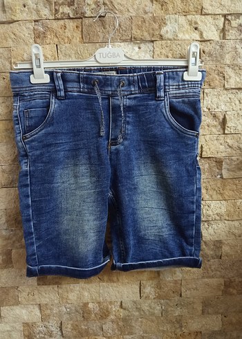 Erkek Kot Şort Fıt Kesim Tokalı - Görsel 2