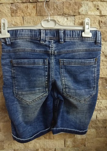 Erkek Kot Şort Fıt Kesim Tokalı - Görsel 5