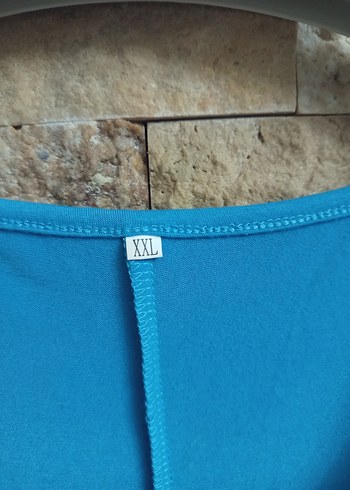 Mavi Baskılı Mini Askısız Spor Atlet - Görsel 4