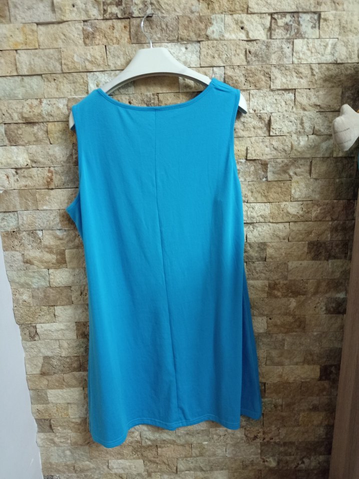 Mavi Baskılı Mini Askısız Spor Atlet - Görsel 5