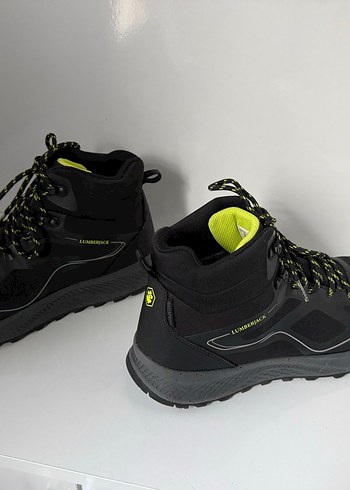 Erkek Siyah Bağcıklı Outdoor Botlar - Görsel 6