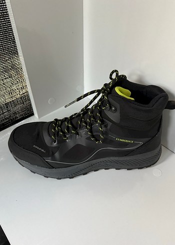 Erkek Siyah Bağcıklı Outdoor Botlar - Görsel 7