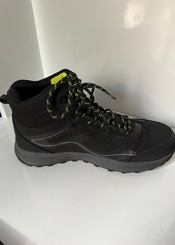 Erkek Siyah Bağcıklı Outdoor Botlar - Görsel 8