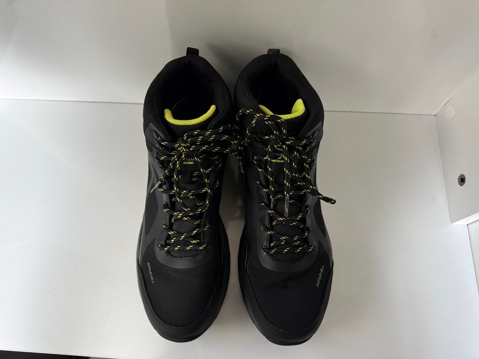 Erkek Siyah Bağcıklı Outdoor Botlar - Görsel 3