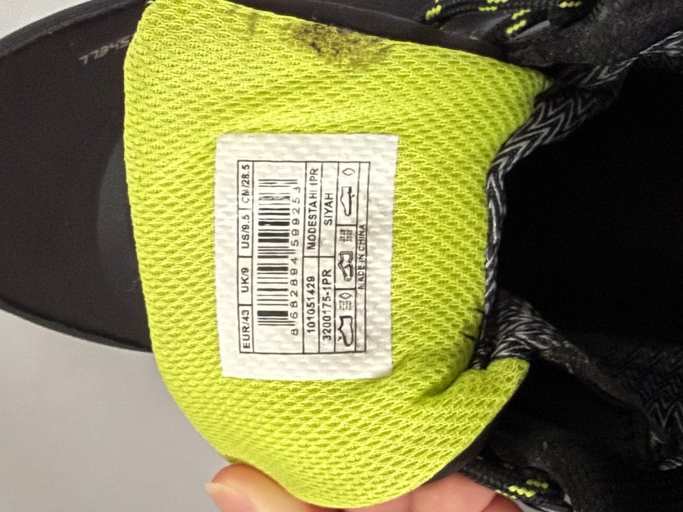 Erkek Siyah Bağcıklı Outdoor Botlar - Görsel 2