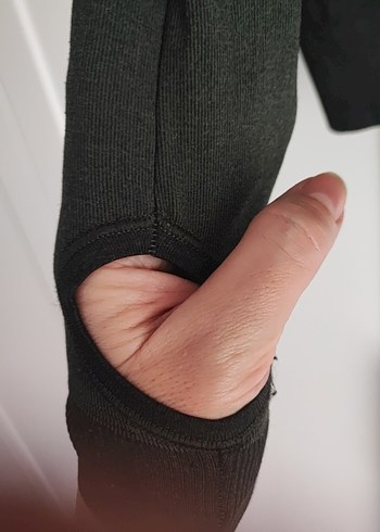 Even&Odd Active XS/S koyu haki Spor Üst - Görsel 3