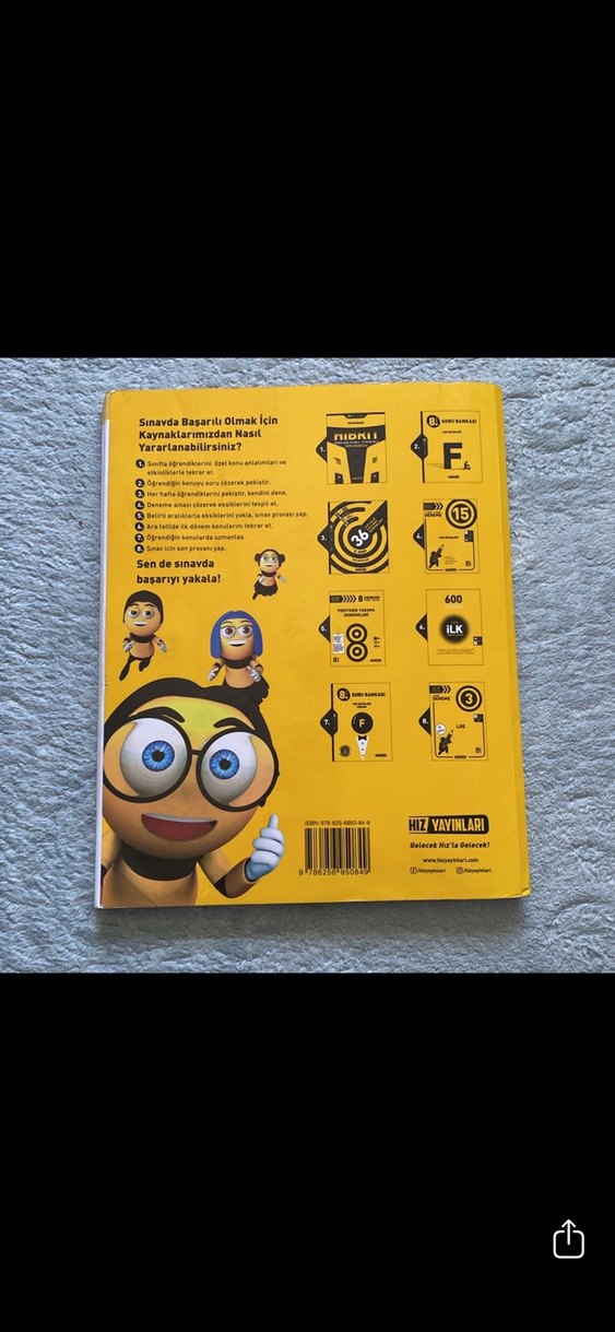 8. Sınıf Fen Bilimleri Soru Bankası - Görsel 2