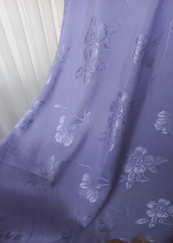 Mor Mini Askılı Gecelik - Görsel 2