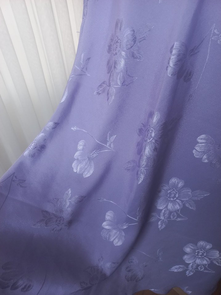 Mor Mini Askılı Gecelik - Görsel 2