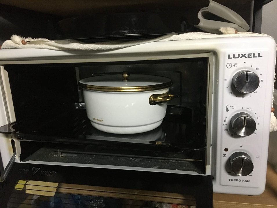 Luxell LX 3525 39 lt Turbo Midi - Görsel 3