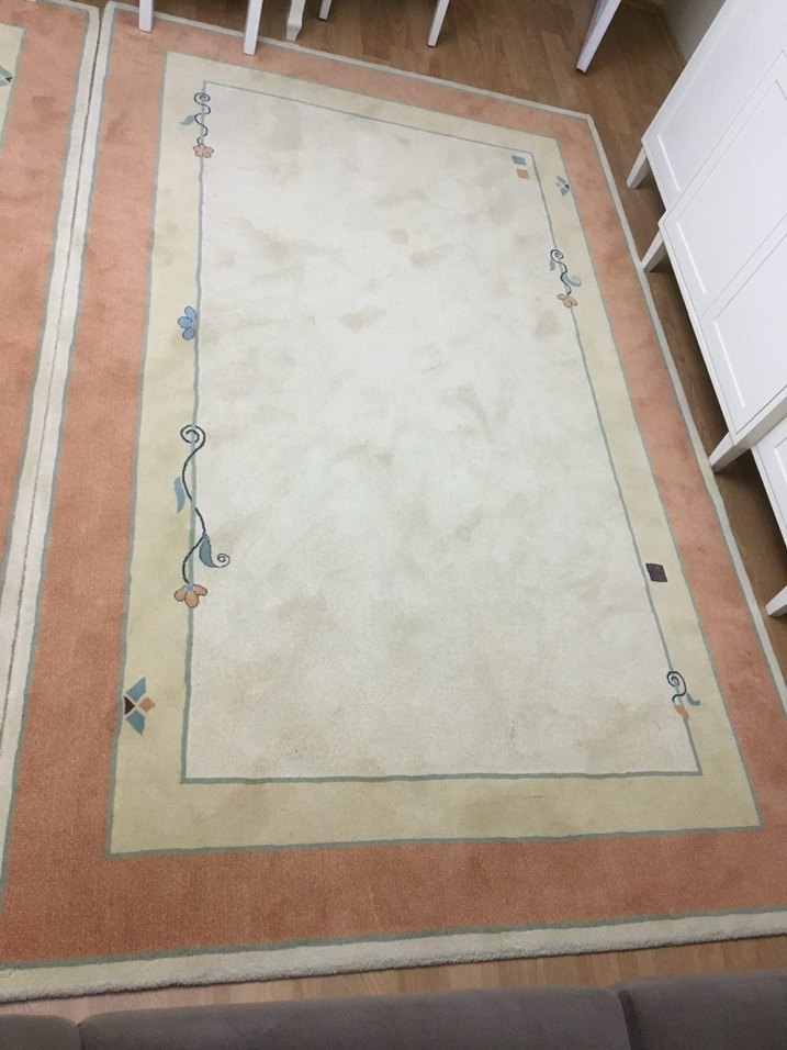 Bej Düz Desenli Klasik Halı - Görsel 2