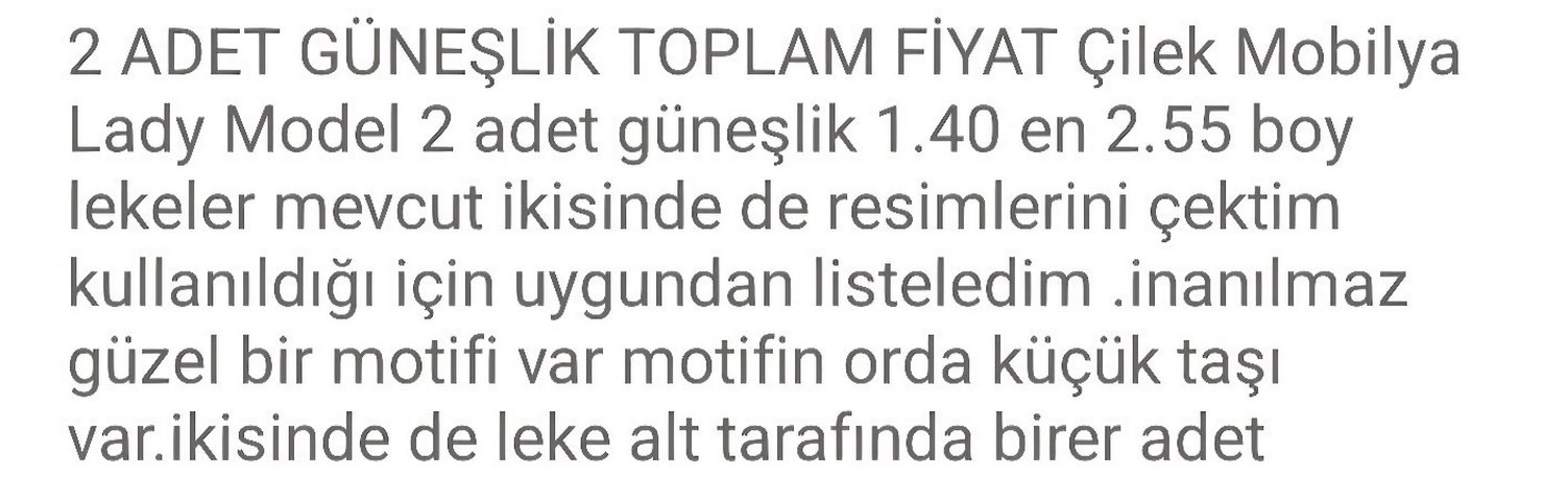 Lady Tül İşlemeli Pembe Perde 140x260 cm - Görsel 2