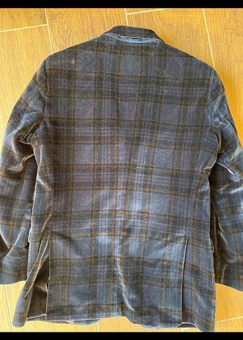 Düğmeli Lacivert Erkek Ceket - Görsel 6