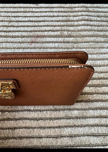 Kahverengi Deri Tokalı Kadın Cüzdanı - Görsel 7