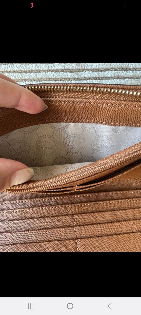 Kahverengi Deri Tokalı Kadın Cüzdanı - Görsel 3