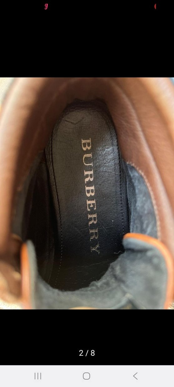 BURBERRY ERKEK AYAKKABI - Görsel 2