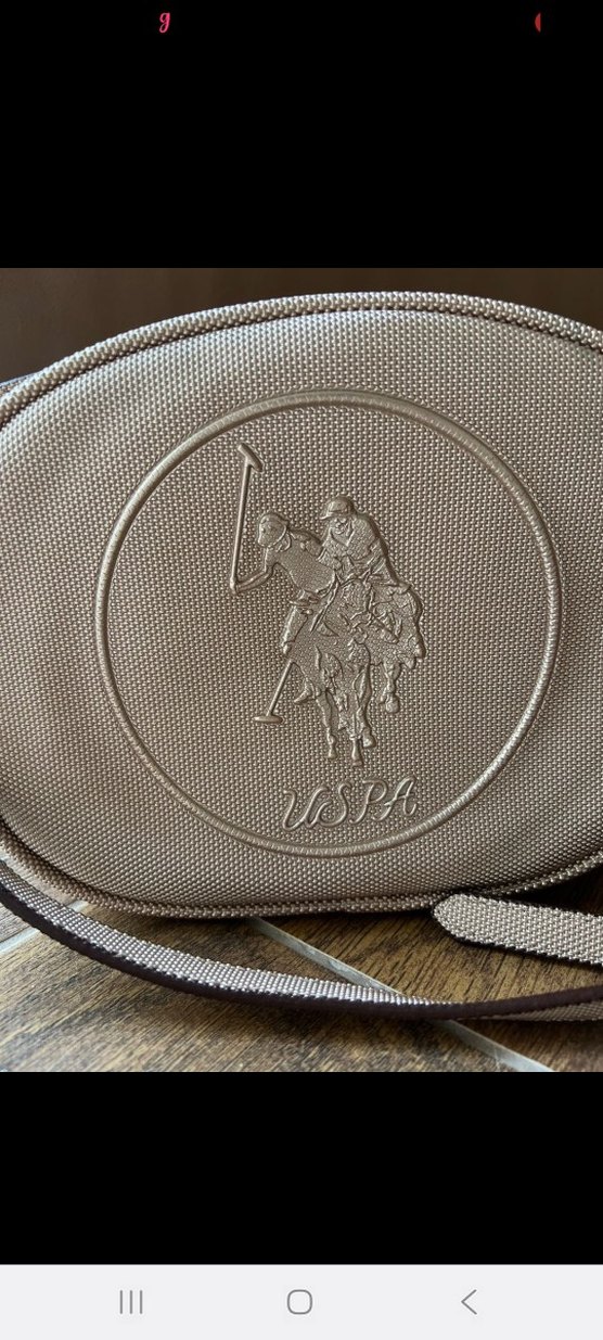 Bej Deri Kadın Omuz Çantası - Görsel 2