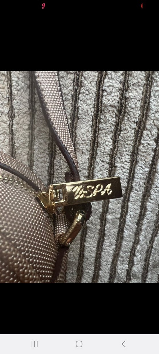 Bej Deri Kadın Omuz Çantası - Görsel 3