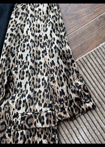 Zara Leopar Ceket - Görsel 8