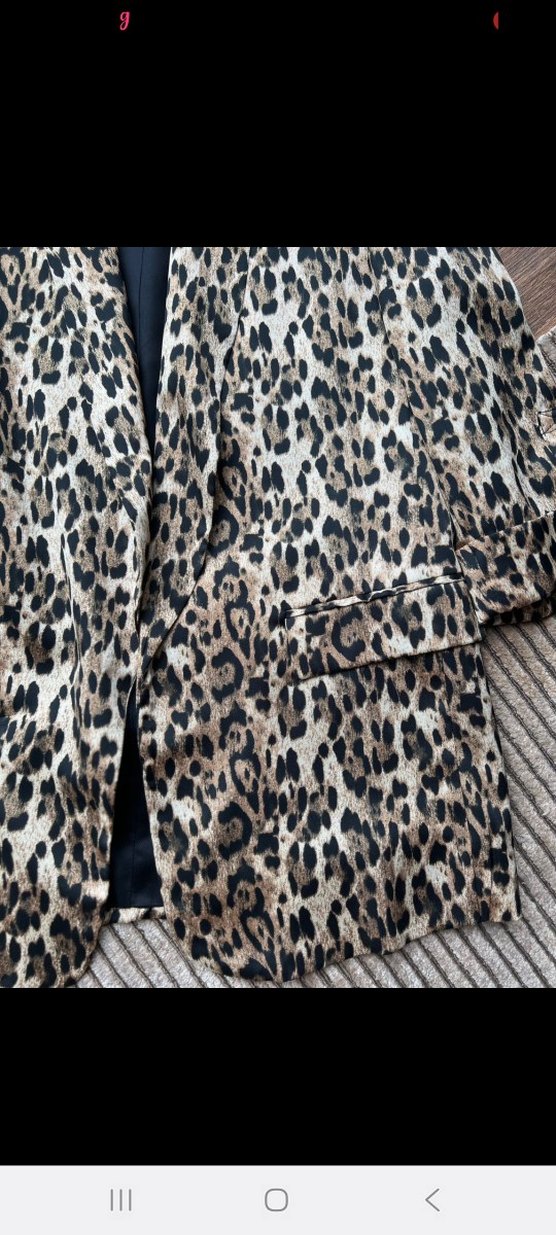 Zara Leopar Ceket - Görsel 4