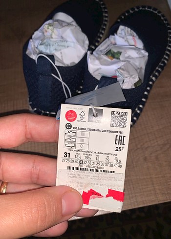 Mavi Erkek Espadril Velcro Bantlı - Görsel 2