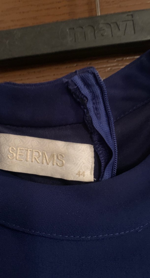 Püsküllü Uzun Mor Kadın Abiye Elbise - Görsel 3