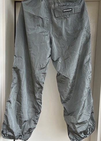 Gri Salaş Midi Pantolon - Görsel 2